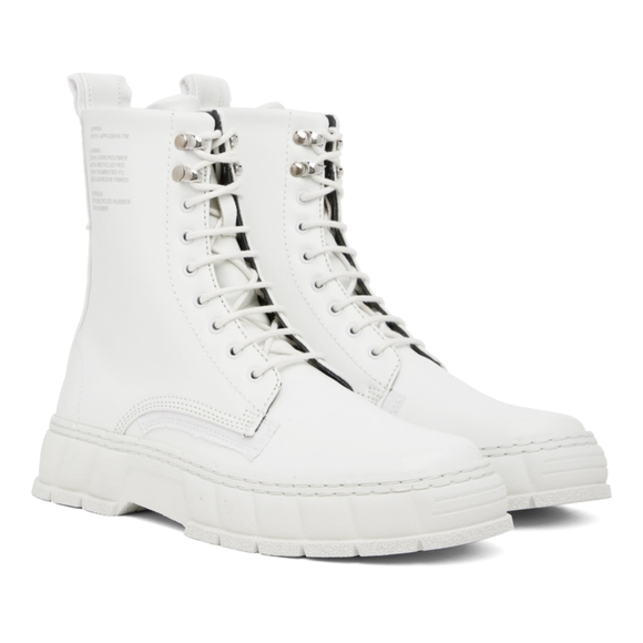 Virón white ankle boots - Picture 1 of 11